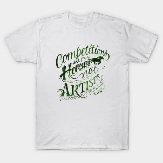 Artists are all friends T-Shirt by cosmas269